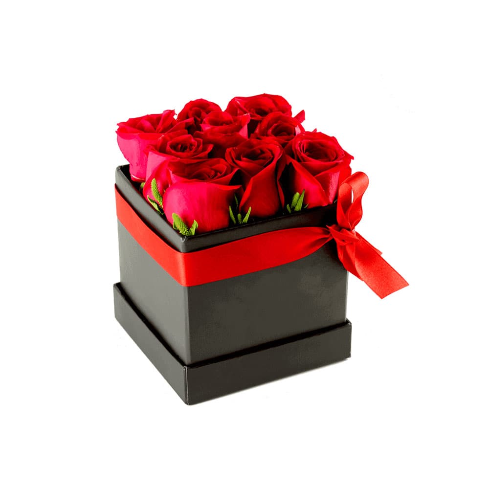Caja de rosas prueba